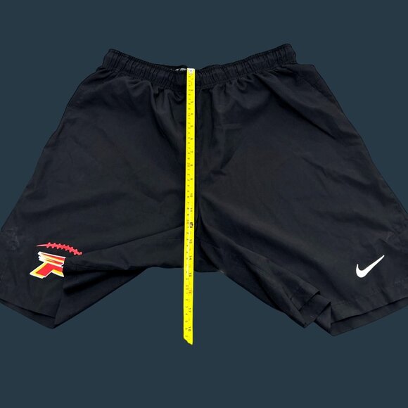 Nike Dri-Fit Black Athletic Shorts XL With Logo - Picture 4 of 6